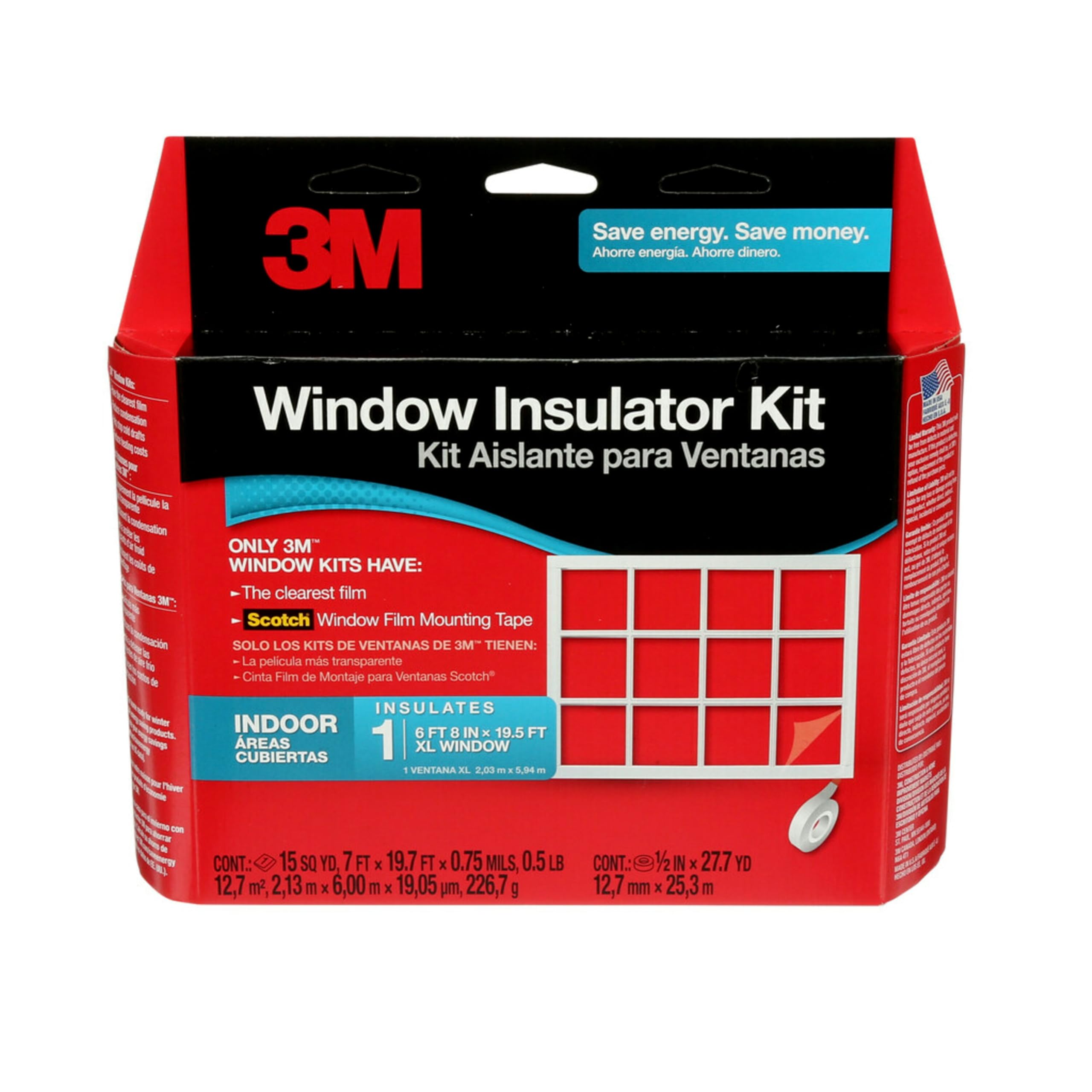 save electricity - window insulator kit
