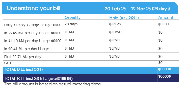 how to read energy bill