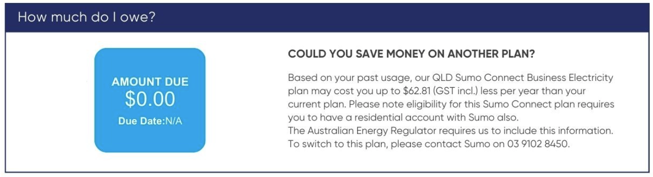 how to read energy bill